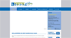 Desktop Screenshot of fahrschule-haas.at